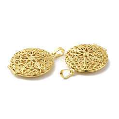 Стойки обшивки латунь медальона подвески KK-G452-09G