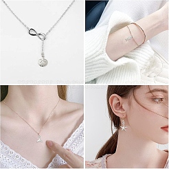 6 шт. 6 стиля подвески из латуни для стойки&nbsp;KK-YW0003-94