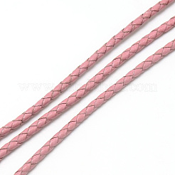 Cordon tressé en cuir&nbsp;WL-Q005-5mm-79