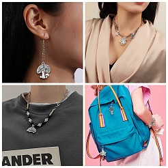 100 шт. 10 стиля осенние подвески из сплава в тибетском стиле&nbsp;TIBEP-CJ0002-56