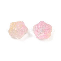 Прозрачные стеклянные бусины&nbsp;DGLA-E004-04E