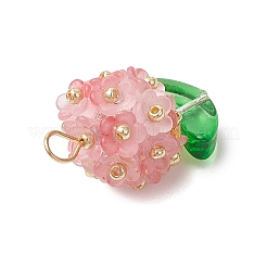 Матовые прозрачные акриловые подвески&nbsp;PALLOY-MZ00671