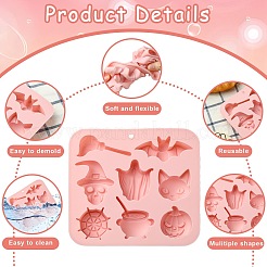 2 шт. силиконовые Молды на тему Хэллоуина&nbsp;ST-CJ0007-99