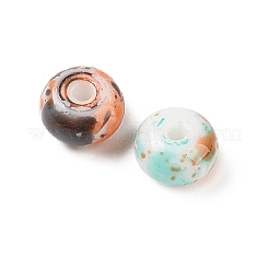 Perle di vetro verniciate a spruzzo opaco&nbsp;X1-GLAA-G118-01E