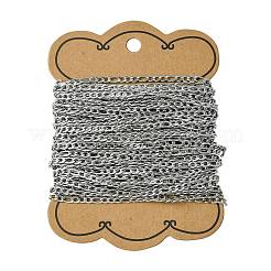 Цепи Figaro из нержавеющей стали 304 CHS-L015-17