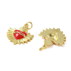 Латунь эмаль подвески KK-R229-06G-03