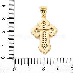 Латунные микро проложить кубического циркония подвески KK-S510-48G-02