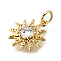 Латунные микро проложить кубического циркония подвески&nbsp;KK-U072-22G
