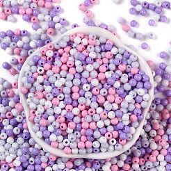 Непрозрачные акриловые бусины&nbsp;X1-OACR-H118-07B-03