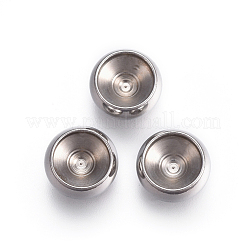 Configuraciones de cabujón de rhinestone de acero inoxidable 304 resistentes al deslustre&nbsp;STAS-I117-15P