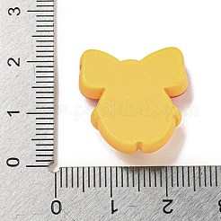 Cabochons décodés en résine opaque sur le thème de Noël&nbsp;CRES-B022-06F