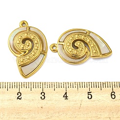 Pendentifs en coquille naturelle&nbsp;STAS-P341-01G-02