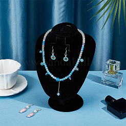 1 шт. бархатные подставки для ожерелий в форме бюста&nbsp;NDIS-PH0001-15