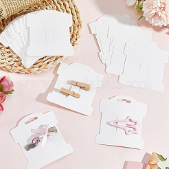 100 шт. пустые бумажные карточки для демонстрации заколок для волос&nbsp;CDIS-SP0001-36