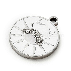 Pendentifs en acier inoxydable émaillé douze constellations&nbsp;SA-CBAAE04-01P-03