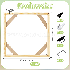 Holzrahmen für Ölgemälde&nbsp;DIY-WH0671-352
