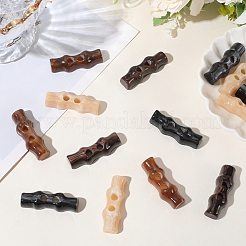 16pcs 4 Farben Harzknöpfe&nbsp;FIND-GF0008-25