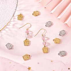 16 шт. 2 цвета 201 нержавеющая сталь подвески для машинной полировки&nbsp;STAS-DC0011-84