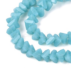 Opache perle di vetro fili&nbsp;GLAA-N019-3mm-18