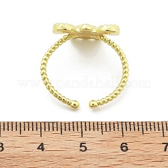 Латунные манжеты для женщин RJEW-C123-08B-G