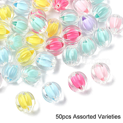 50 шт. Прозрачные акриловые бусины&nbsp;TACR-YW0002-30