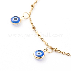 Set di cavigliere con ciondolo a lume malocchio&nbsp;AJEW-AN00421