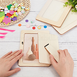 DIY-Bastelset mit Blumen- und Tierbilderrahmen&nbsp;DIY-OC0010-12