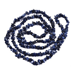 Природный содалит бисер нитей G-S364-080