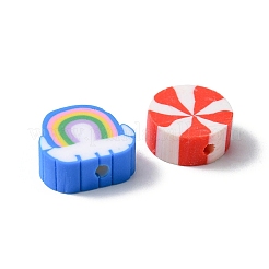 160шт 8 стилей ручной работы из полимерной глины CLAY-YW0001-72