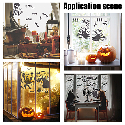 Décorations autocollantes auto-adhésives en plastique pvc imperméable à l'eau sur le thème d'halloween&nbsp;DIY-WH0304-173