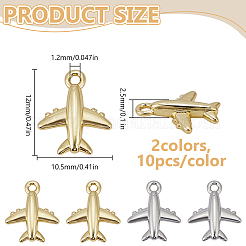 20шт 2 цвета латунные подвески&nbsp;KK-DR0001-50