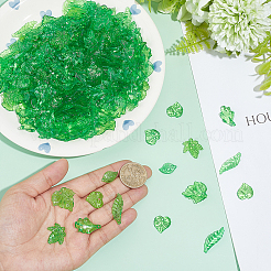 300pcs 6 styles pendentifs acryliques transparents&nbsp;MACR-PH0002-13