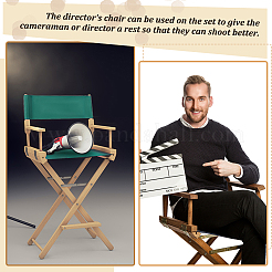 Сменный чехол для стула из брезентовой ткани&nbsp;AJEW-WH0502-32B