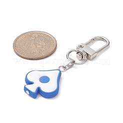 Сердце подвески с акриловой эмалью украшения&nbsp;HJEW-JM01028