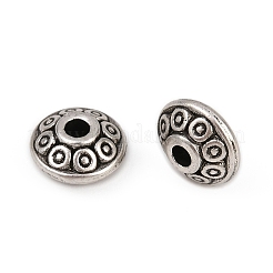 Сплавочные овальные бусины тибетского стиля  FIND-C068-16AS