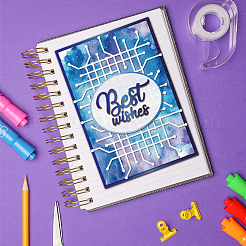 Углеродистая сталь разрезает трафареты DIY-WH0309-2063