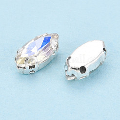 Coudre des perles montées en strass&nbsp;KK-T071-02B