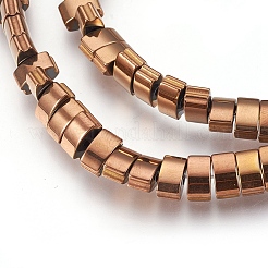 Chapelets de perles en hématite synthétique sans magnétique&nbsp;G-I208-16-A
