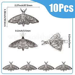 10 шт. большие подвески из сплава в тибетском стиле на Хэллоуин&nbsp;ENAM-SC0007-42
