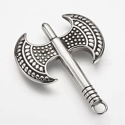 Большие подвески из нержавеющей стали 304&nbsp;STAS-F063-50