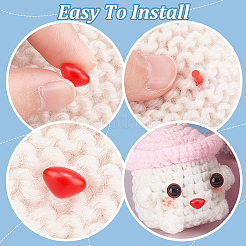 200 шт. 10 вида пластиковых кукольных носов DIY-GA0005-97