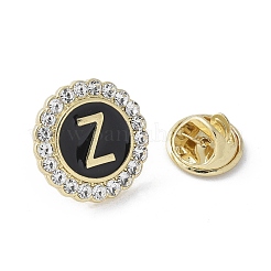 Эмалированные булавки с буквами JEWB-S042-03Z-G