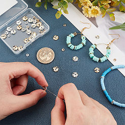 72 шт. 6-х стилевая стойка для гальванизации латунных бусин KK-FH0005-41