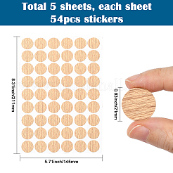 5 лист самоклеящихся наклеек из ПВХ&nbsp;DIY-SP0006-19B