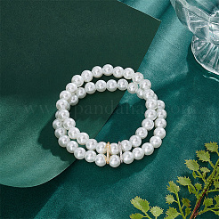 2 шт. 2-цветные родиевые застежки-крутилки из стерлингового серебра с микропаве из прозрачных кубических цирконий&nbsp;FIND-PH0018-35A