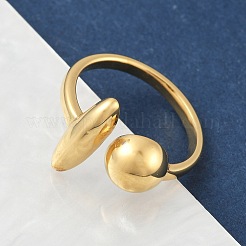 Кольца-манжеты из нержавеющей стали 304&nbsp;RJEW-S627-01B-G