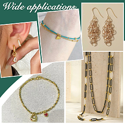 100 шт. 4-х цветные латунные разъемные кольца KK-PH0013-19