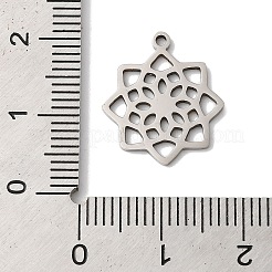 Не тускнеющие подвески из нержавеющей стали 201 STAS-Z068-02P-02