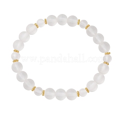 Браслеты из стеклянных бусин для женщин&nbsp;BJEW-JB11866-01