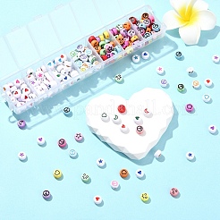 7 стиль непрозрачных акриловых бусин&nbsp;MACR-YW0003-62